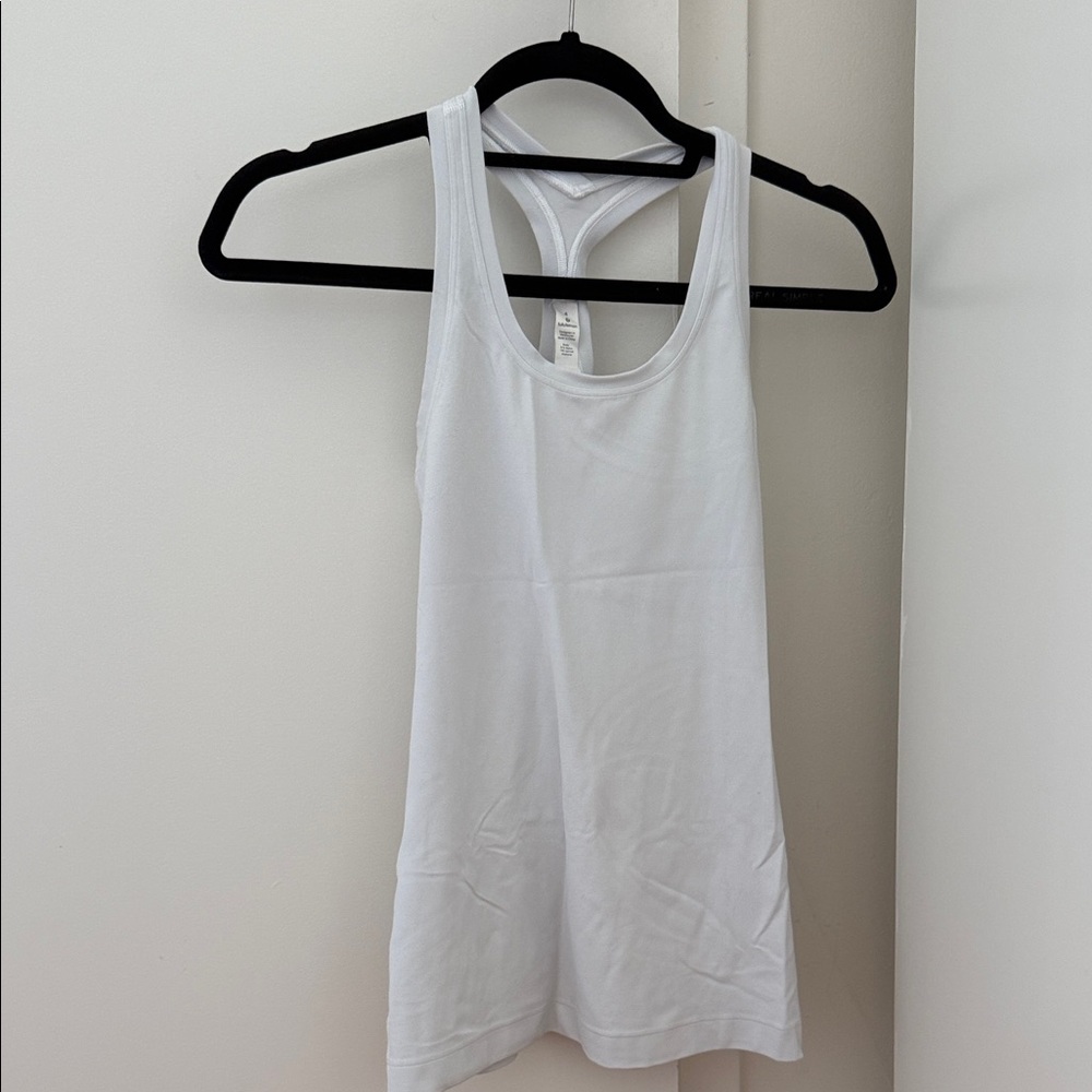 Lululemon Athletica White Tank Top